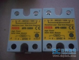 HPR-100DA單相100A固态繼電(diàn)器FOTEK