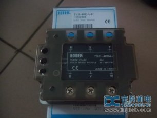 TSR-40DA-H FOTEK 三相40A固态繼電(diàn)器