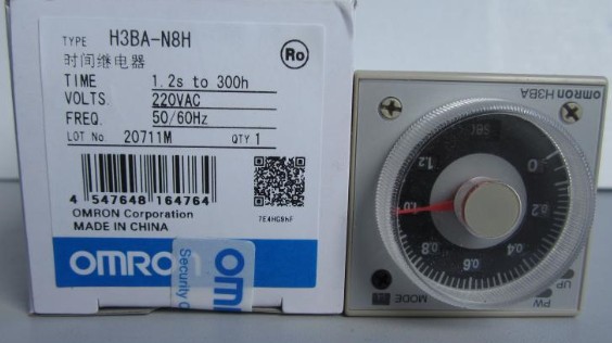 歐姆龍H3BA-N8H時間繼電(diàn)器  AC220V 24VDC